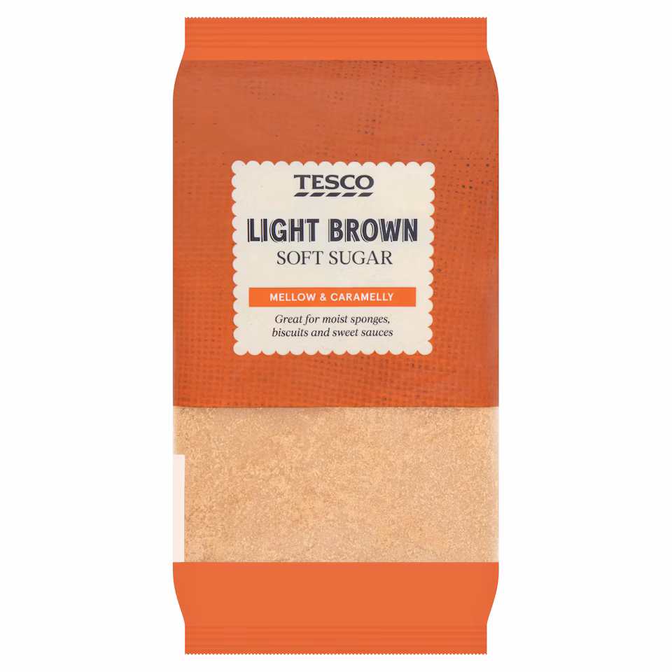 Tesco Light Brown Soft Sugar 500g