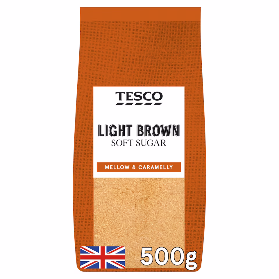 Tesco Light Brown Soft Sugar 500g