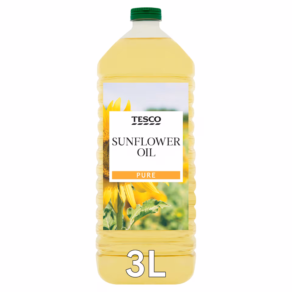 Tesco Pure Sunflower Oil 3L