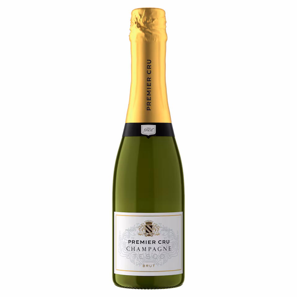 Tesco Finest Premier Cru Non Vintage Champagne 37.5Cl