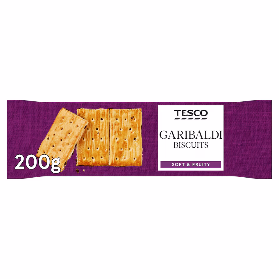 Tesco Garibaldi Biscuits 200G