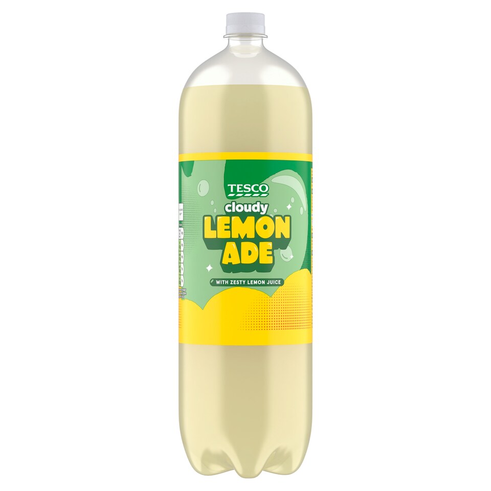 Tesco No Added Sugar Cloudy Lemonade 2 Litre Bottle