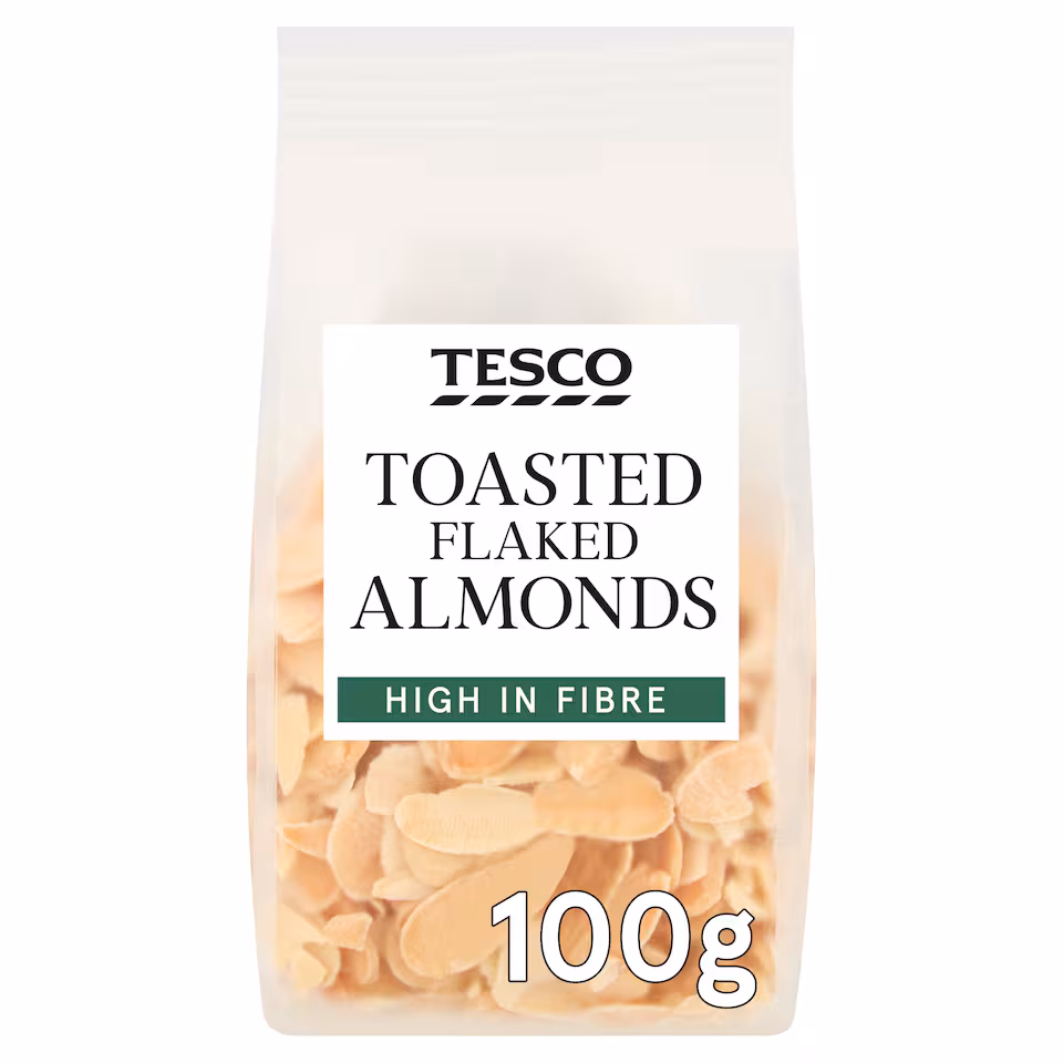 Tesco Toasted Flaked Almonds 100G