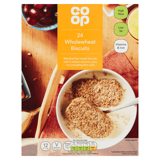 Co-op 24 Wholewheat Biscuits