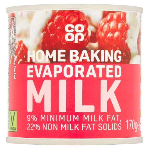 Co-op Home Baking Evaporated Milk 170g