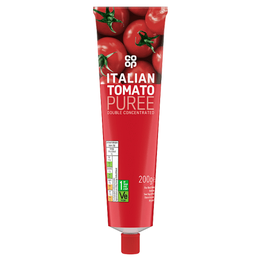 Co-op Double Concentrated Italian Tomato Puree 200g