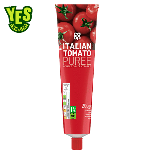 Co-op Double Concentrated Italian Tomato Puree 200g