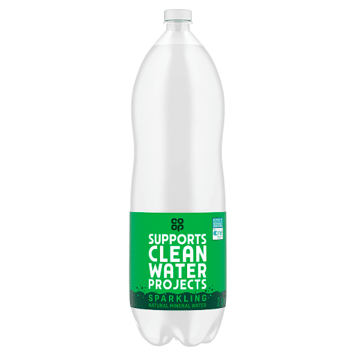 Co-op Sparkling Natural Mineral Water 2 Litre