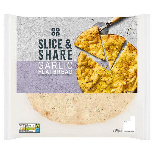 Co-op Garlic Flatbread 230g