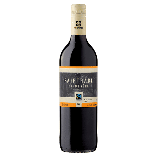 Co-op Fairtrade Valle Central Chile Carmenère 75cl