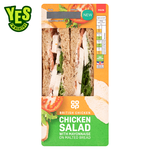 Co-op Roast Chicken Salad Sandwich