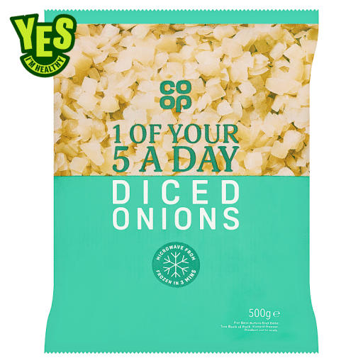 Co-op Diced Onions 500g