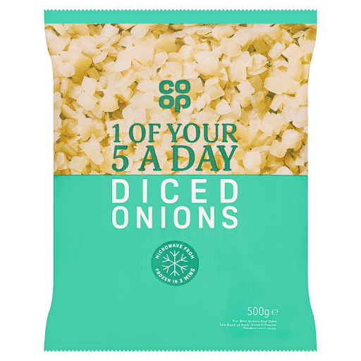Co-op Diced Onions 500g