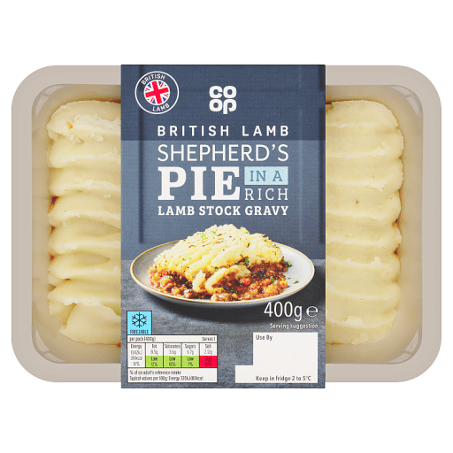 Co-op British Lamb Shepherd's Pie 400g