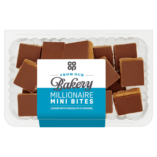 Co-op Bakery Millionaire Mini Bites