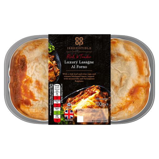 Co-op Irresistible Rich & Tender Luxury Lasagne Al Forno 700g