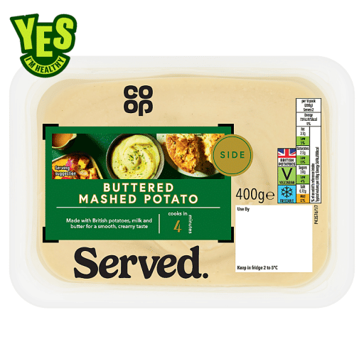 Co-op Buttered Mashed Potato 400g