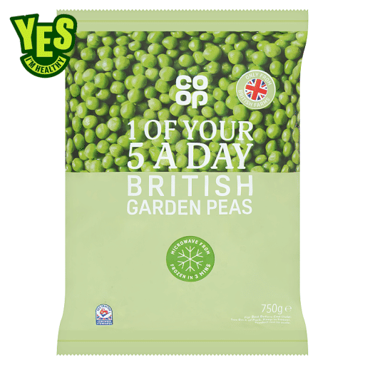 Co-op British Garden Peas 750g