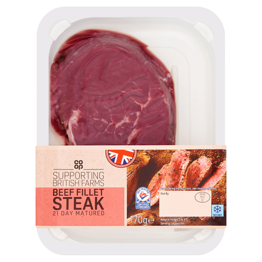 Co-op Beef Fillet Steak 170g