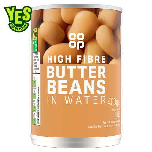 Co-op Butter Beans in Water 400g