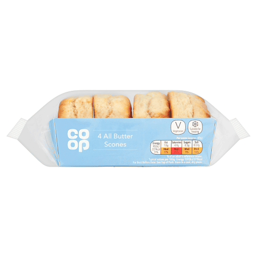 Co-op 4 All Butter Scones