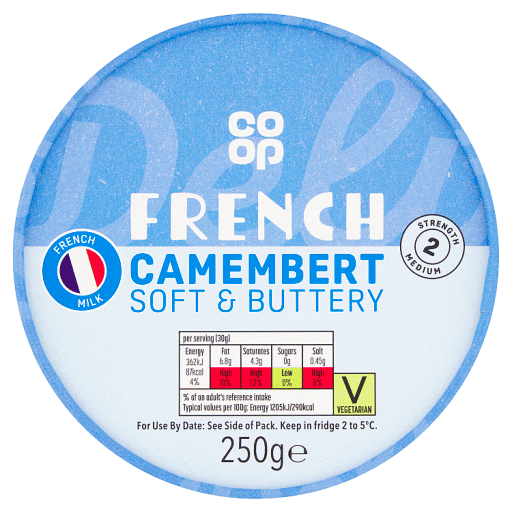 Co-op French Camembert 250g