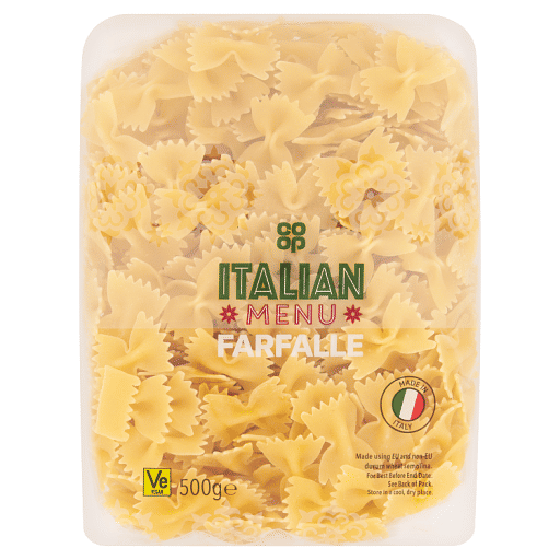 Co-op Italian Menu Farfalle 500g
