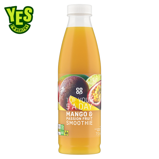 Co-op Mango & Passion Fruit Smoothie 750ml