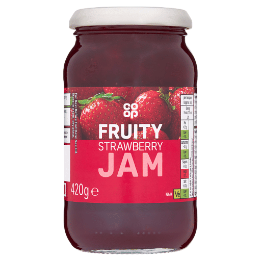 Co-op Fruity Strawberry Jam 420g
