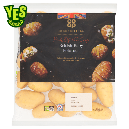 Co-op Irresistible British Baby Potatoes 750g