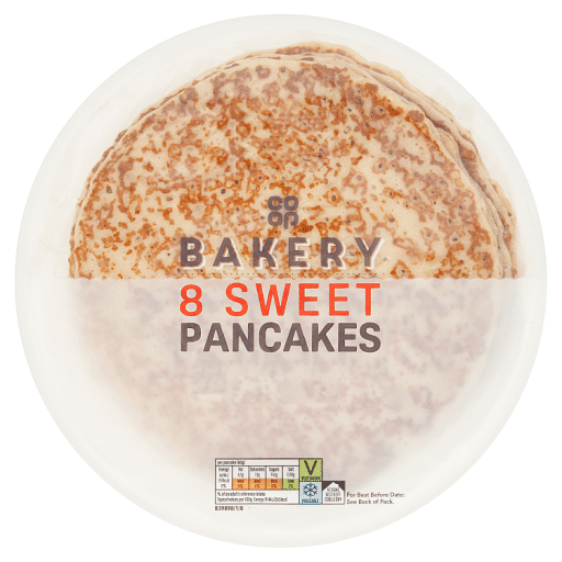 Co-op Bakery 8 Sweet Pancakes