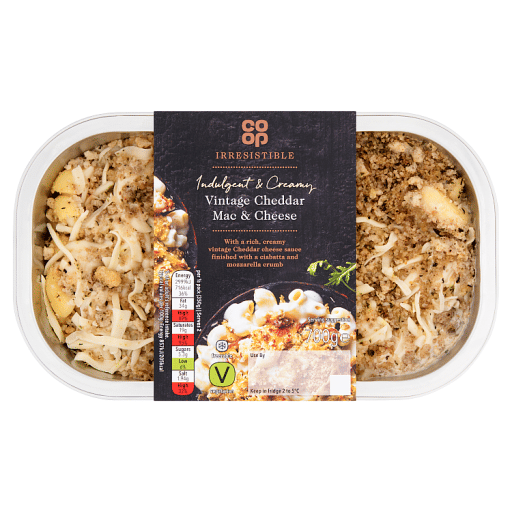 Co-op Irresistible Vintage Cheddar Mac & Cheese 700g