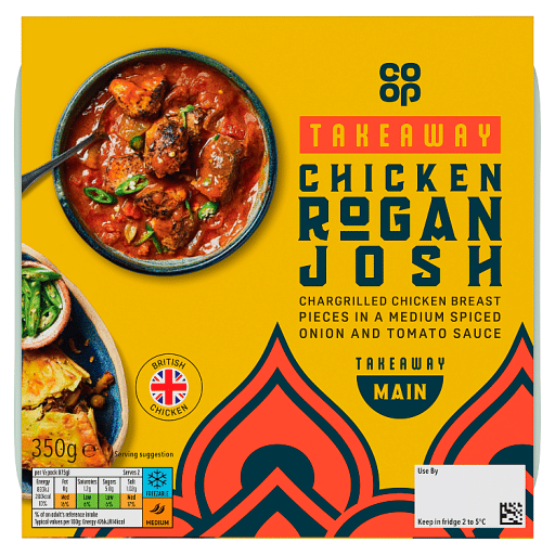 Co-op Takeaway Chicken Rogan Josh 350g
