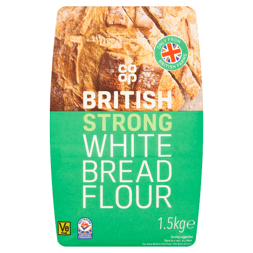 Co-op British Strong White Bread Flour 1.5kg