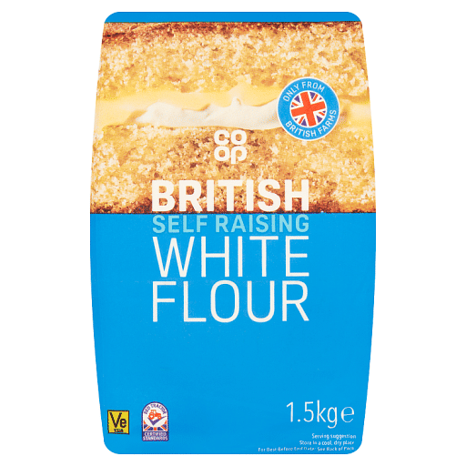 Co-op British Self Raising White Flour 1.5kg