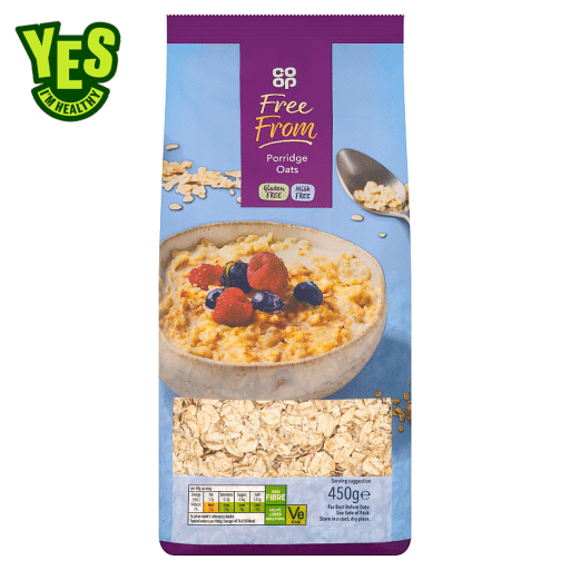 Co-op Free From Porridge Oats 450g