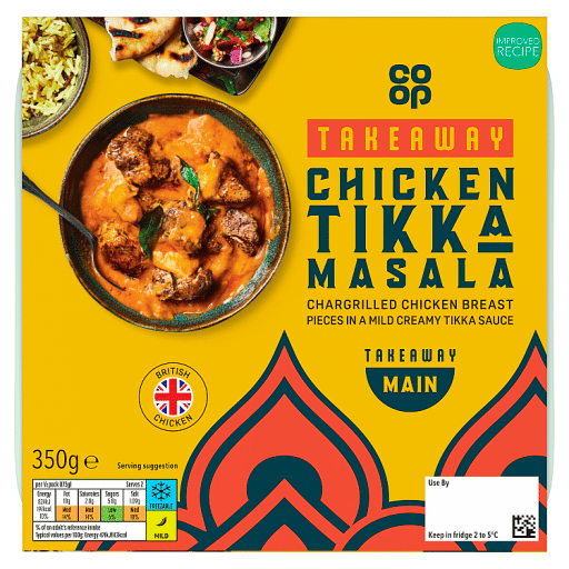 Co-op Takeaway Chicken Tikka Masala 350g