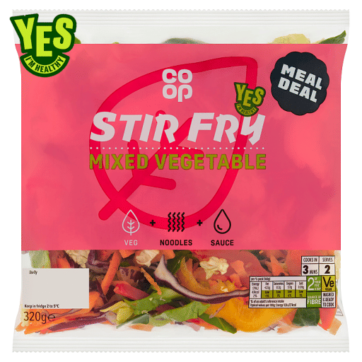 Co-op Stir Fry Mixed Vegetable 320g