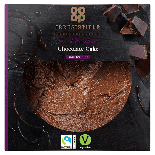 Co-op Irresistible Hand Finished Gluten Free Chocolate Cake
