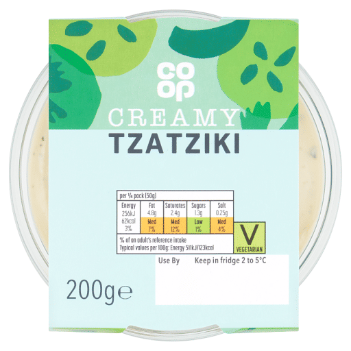 Co-op Creamy Tzatziki 200g