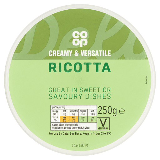 Co-op Ricotta 250g