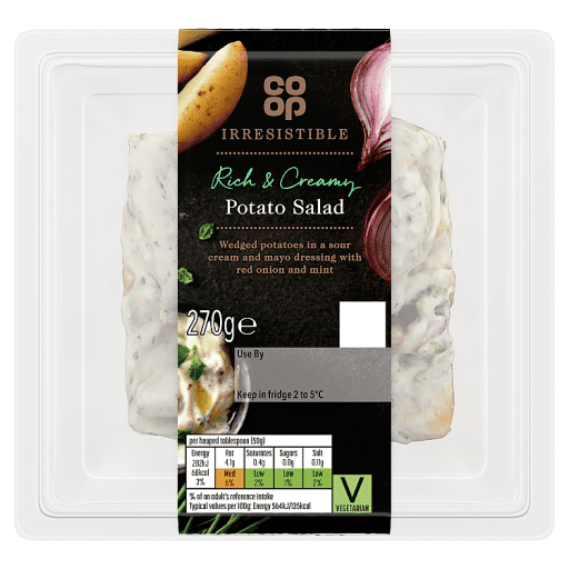 Co-op Irresistible Rich u0026 Creamy Potato Salad 270g