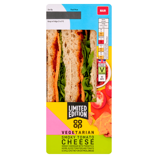 Co-op Limited Edition Vegetarian Smoky Tomato Cheese