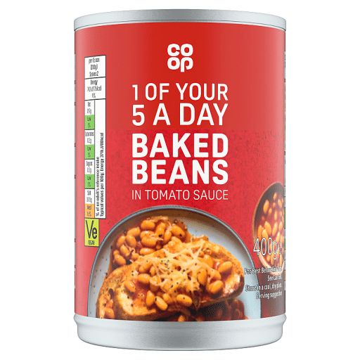 Co-op Baked Beans in Tomato Sauce 400g