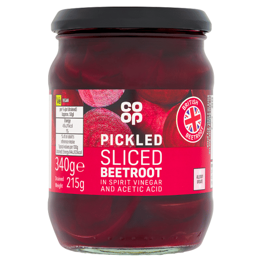 Co-op Pickled Sliced Beetroot 215g