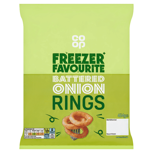 Co-op Battered Onion Rings 454g