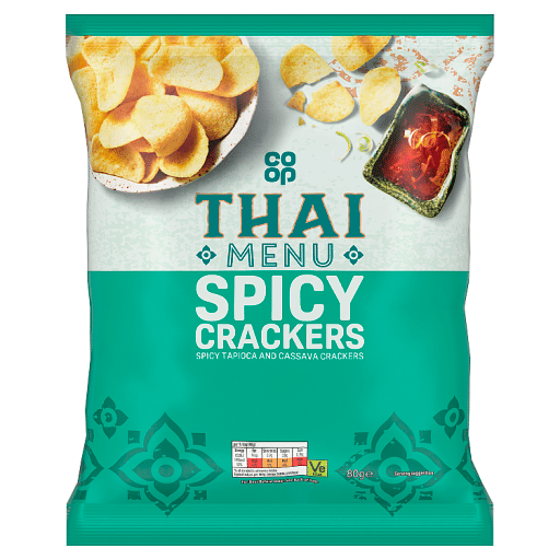 Co-op Thai Menu Spicy Crackers 80g
