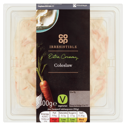 Co-op Irresistible Coleslaw 300g