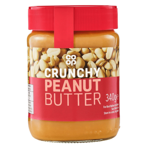 Co-op Crunchy Peanut Butter 340g