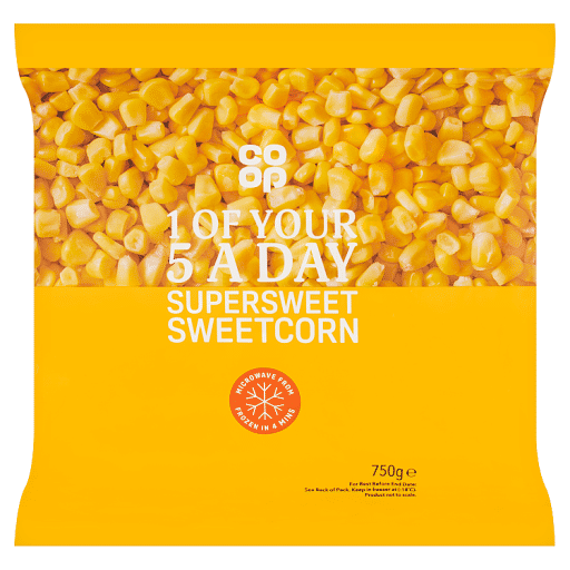Co-op Supersweet Sweetcorn 750g